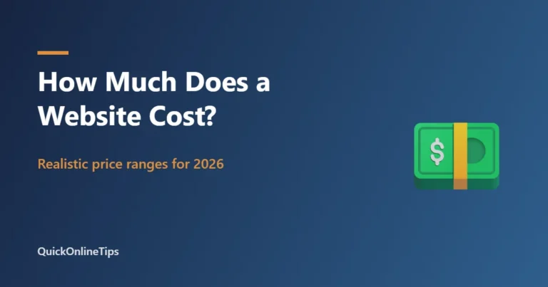 How much does a website cost