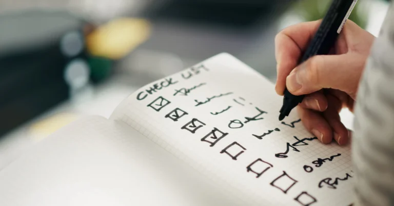 How to type a check mark: ticking items off a checklist