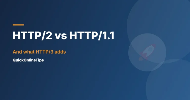 HTTP/2 vs HTTP/1.1