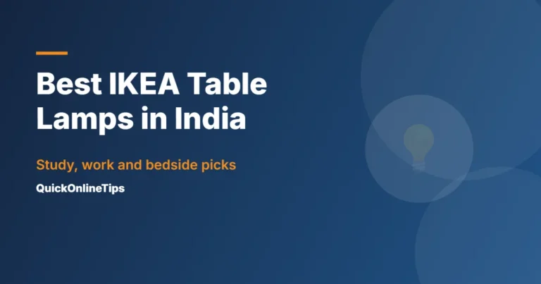Best IKEA table lamps in India
