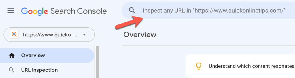 index new pages in Google with the URL Inspection tool