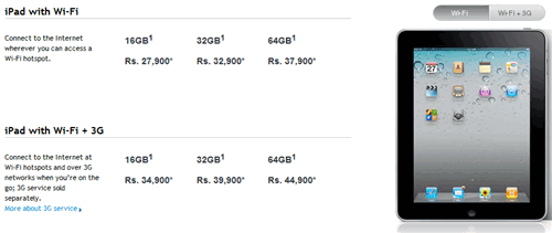 ipad india prices