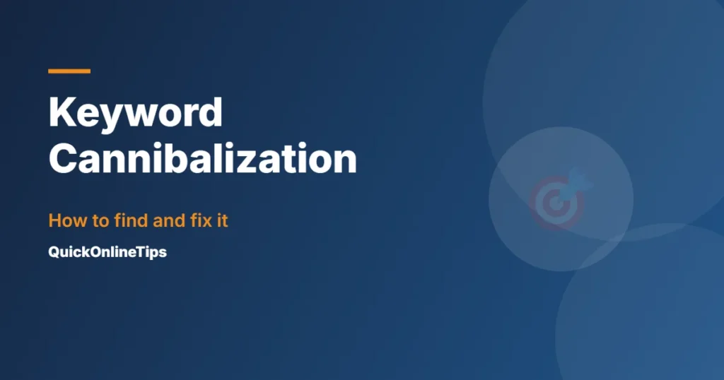 Keyword cannibalization
