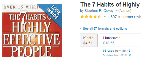 kindle book price