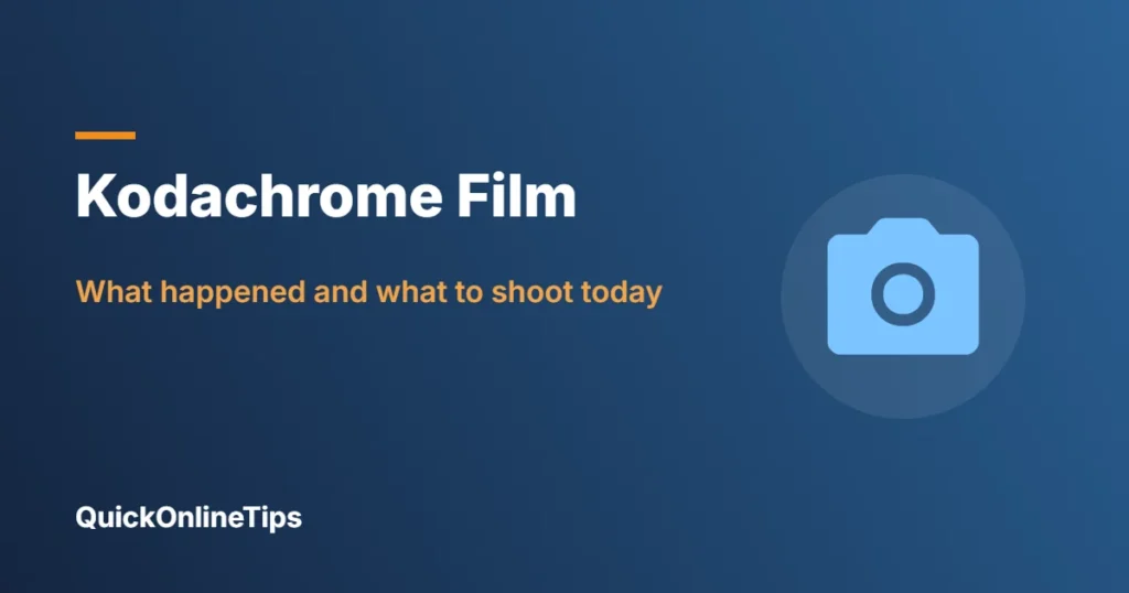 Kodachrome film history and 2026 alternatives