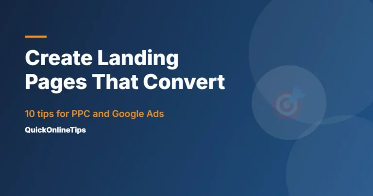Tips to create landing pages for PPC campaigns