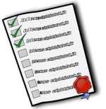 list items