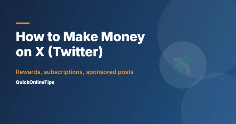 How to make money on X Twitter
