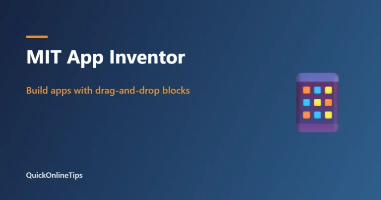 MIT App Inventor