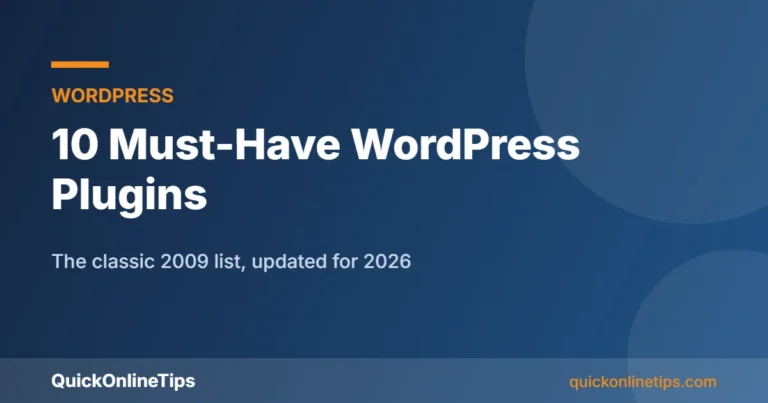Must-have WordPress plugins for 2026