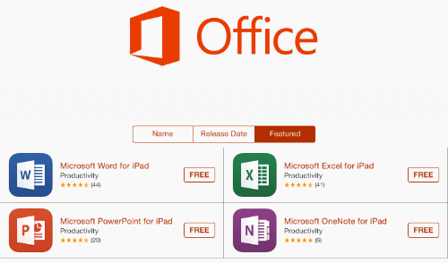 Office for ipad