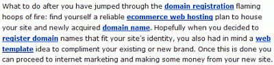 Paid Text Links