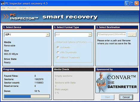 PCinspector Smart Recovery