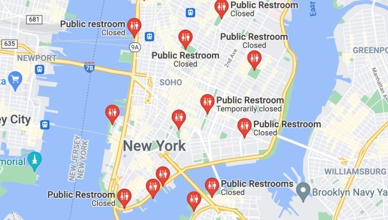 public restroom near me