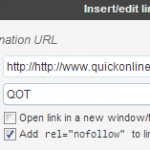 Rel nofollow link