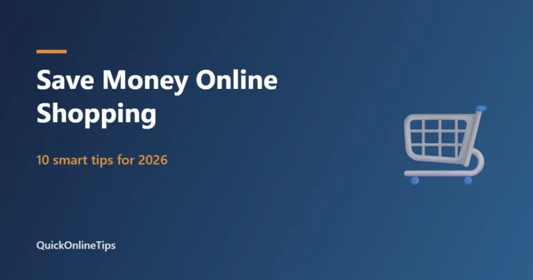 Save money online shopping