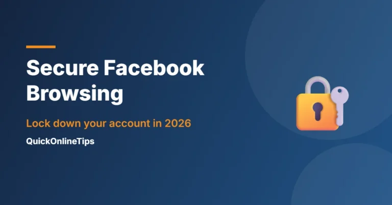 Secure Facebook browsing and account security
