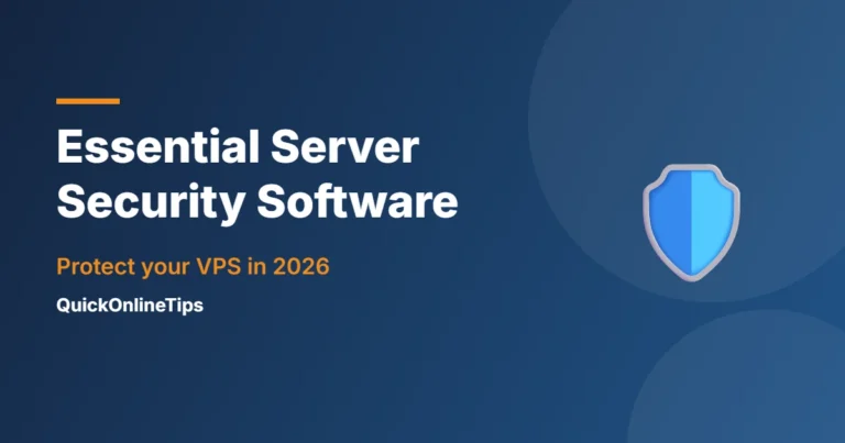 Essential server security software