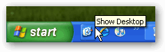 show desktop icon