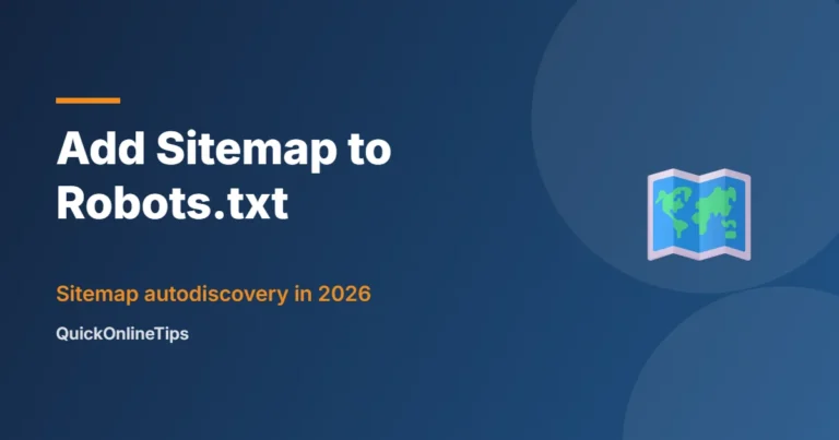 Add sitemap to robots.txt