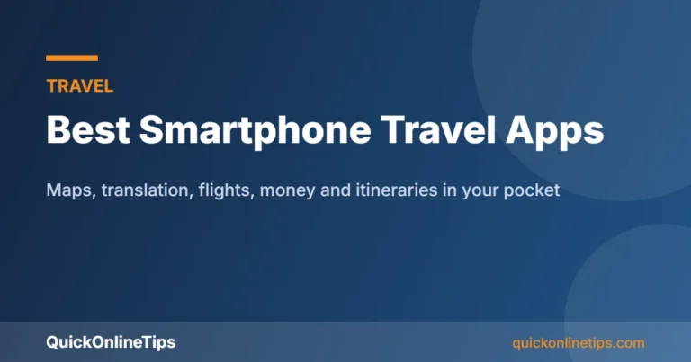 Best smartphone travel apps