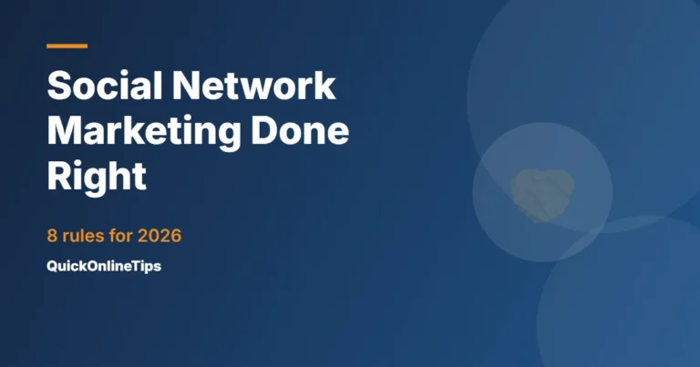 The right way to use social networks for marketing