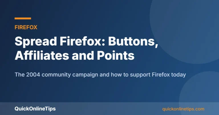 Spread Firefox affiliates guide card