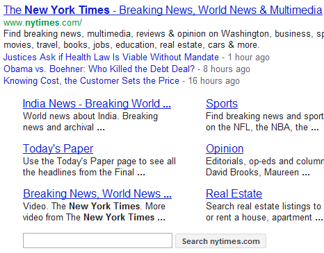 authority google results