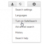 turn on safesearch
