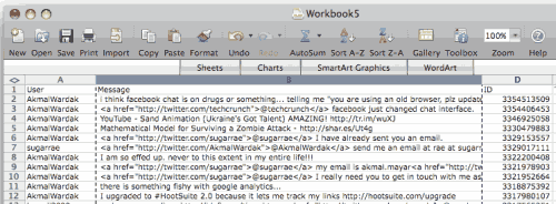 twitter-excel