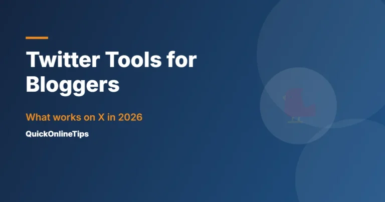 Twitter tools for bloggers