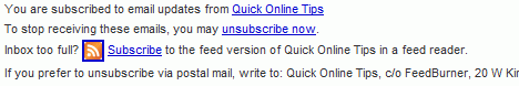 Unsubscribe Link