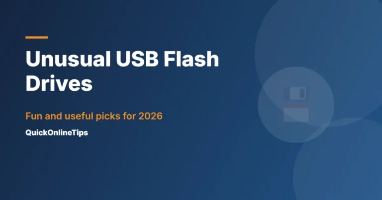 Unusual and strange USB flash drives