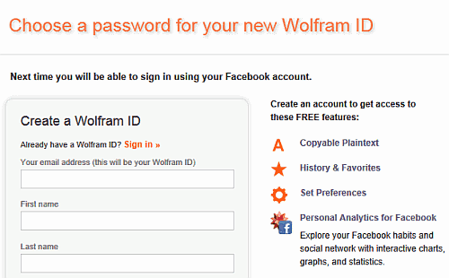 wolframalpha id