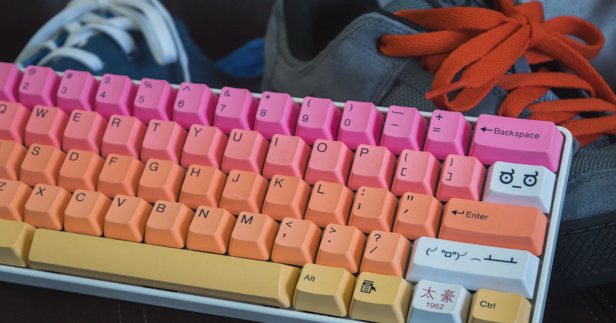 Colorful keyboard for WordPress editor shortcuts
