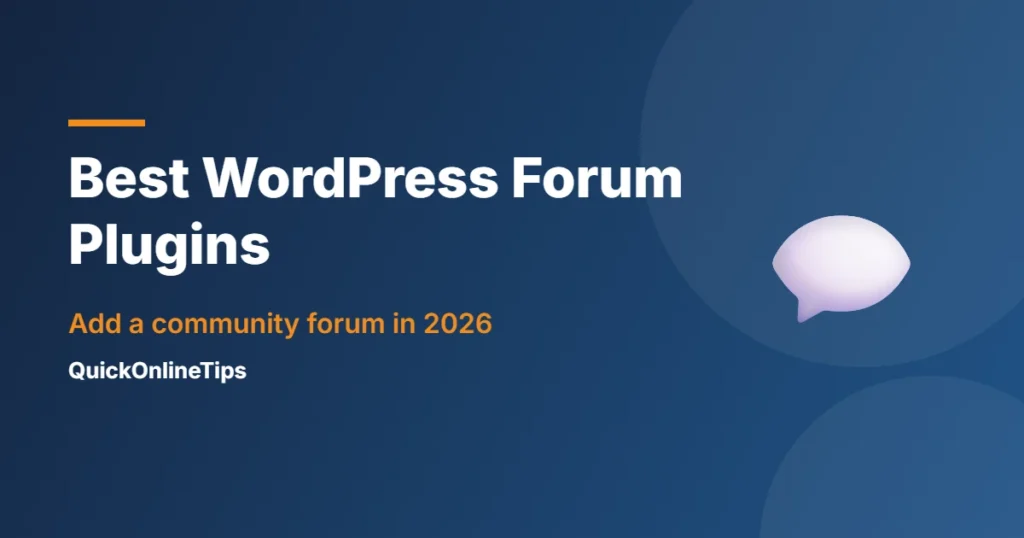 Best WordPress forum plugins