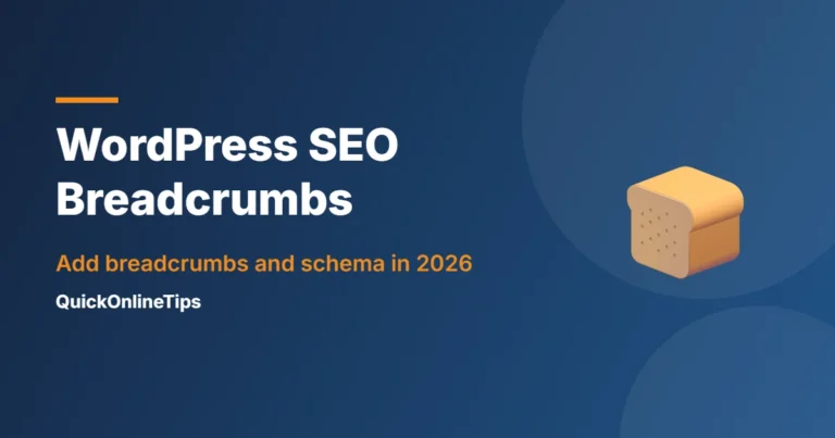 WordPress SEO breadcrumbs